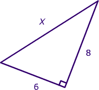 Teorema de Pitágoras - Triângulo - Prática 1