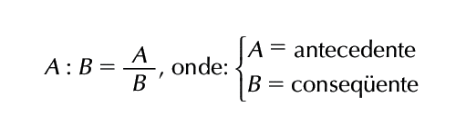 Definição de Razão matemática