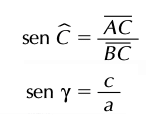 Funções Trigonométricas: Triângulo Modelo Seno de Gama