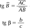 Funções Trigonométricas: Triângulo Modelo Tangente de Beta