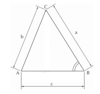 Triângulos não retângulos - Triângulo Exemplo