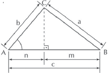 Triângulos não retângulos -Triângulo Lei dos Cossenos