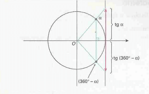 Tangente do arco trigonométrico - Figura XIII