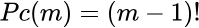 Fórmula de permutação circular